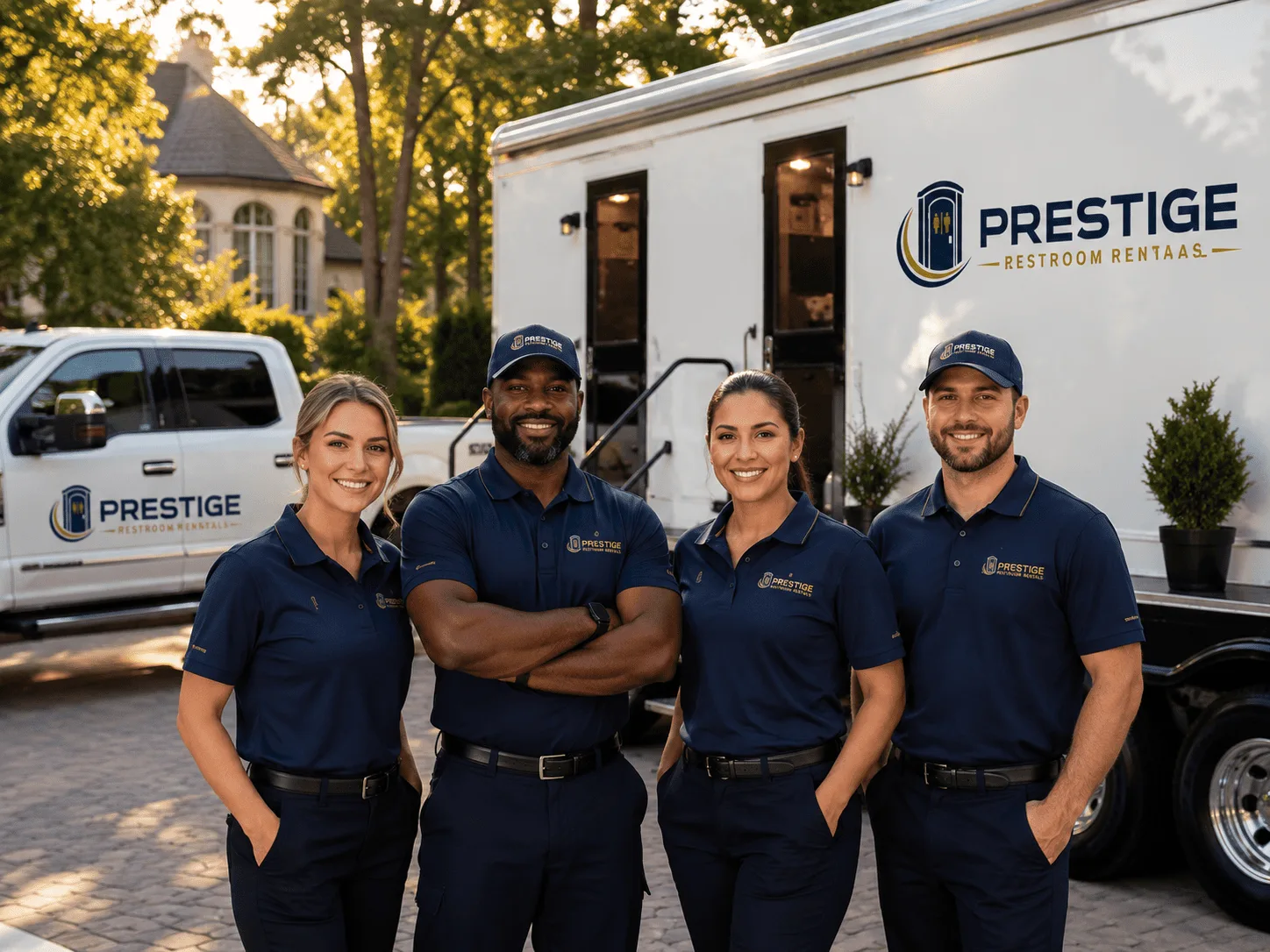 Trusted Luxury Portable Restrooms company in Niagara, ND